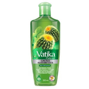 Wzmacniający olejek Vatika- Kaktus 200ml Olejek do włosów Dabur Vatika z ekstraktem z kaktusa 200ml