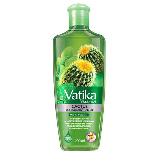 Wzmacniający olejek Vatika- Kaktus 200ml Olejek do włosów Dabur Vatika z ekstraktem z kaktusa 200ml