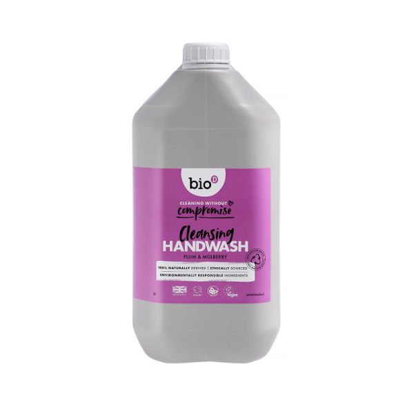Żel do mycia rąk, oczyszczający, ŚLIWKA i MORWA, 5l, Bio-D Żel do mycia rąk, oczyszczający, ŚLIWKA i MORWA, 5l, Bio-D