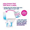 Zestaw 2 ekologicznych kostek do toalety - Forever Flush INDYGO, TWIN PACK 2 x do 2000 spłukań, Ecozone (zdjęcie 2) Zestaw 2 ekologicznych kostek do toalety - Forever Flush INDYGO, TWIN PACK 2 x do 2000 spłukań, Ecozone