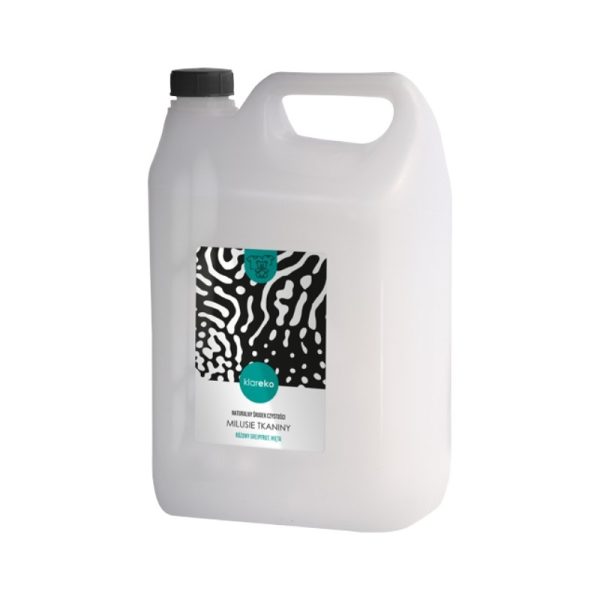 Zmiękczający płyn do płukania Milusie tkaniny, Grejpfrut z miętą, uzupełnienie, 5l, Klareko