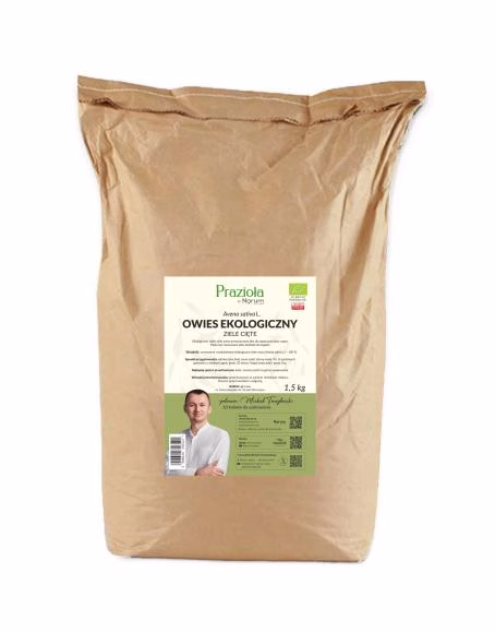 Owies ekologiczny – ziele cięte, 1,5 kg