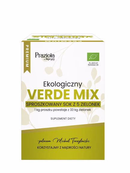 Verde Mix – sproszek z 5 zielonek, 300 g