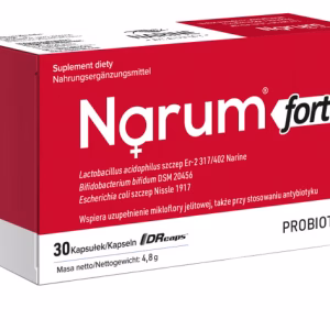 Narum Forte - probiotyk trójszczepowy, 30 kapsułek