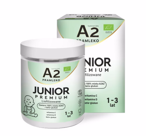 Pramleko A2 Junior Premium – mleko dla dzieci 1–3 lat, 315 g