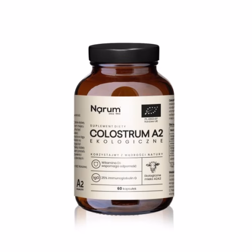Colostrum A2 ekologiczne – suplement diety, 60 kapsułek