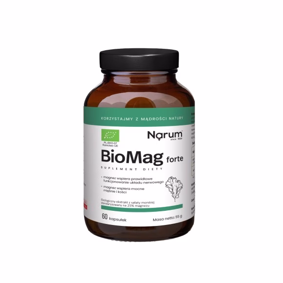 BioMag Forte – magnez, 60 kapsułek