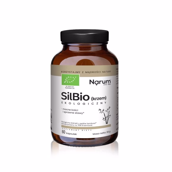 SilBio – krzem z bambusa, 60 kapsułek