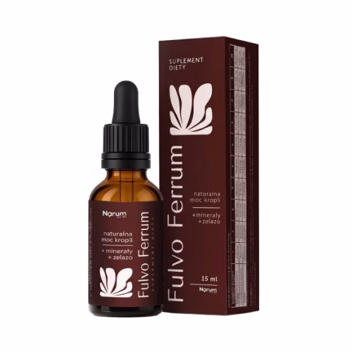 Fulvo Ferrum – suplement diety z żelazem, krople 15 ml