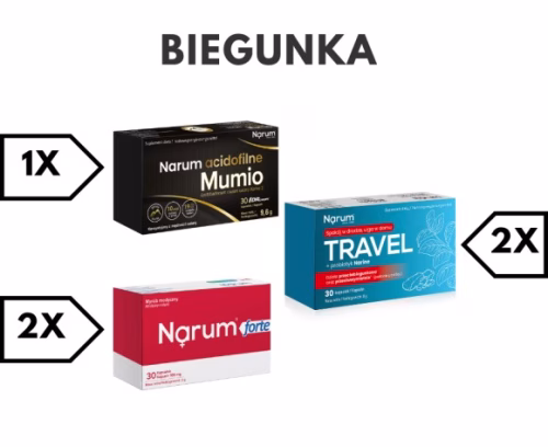 Zestaw Narum Biegunka – kuracja 10-dniowa
