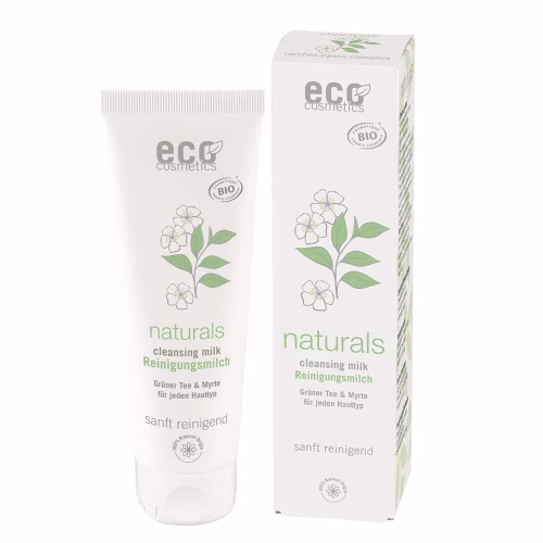 Mleczko łagodnie oczyszczające do twarzy CLEANSING MILK Zielona herbata, mirt 125 ml C071
