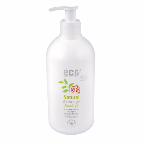 Żel pod prysznic z zieloną herbatą i owocem granatu 500 ml z pompką C1100