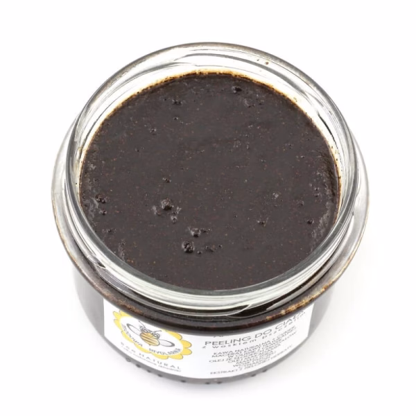 Antycellulitowy peeling kawowy z woskiem pszczelim Miodowa Mydlarnia 200 g