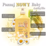 Bio płyn do kąpieli i szampon 2w1 bez łez Baby Anthyllis 500 ml