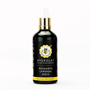 Hydrolat rozmaryn lawenda mięta do cery tłustej Miodowa Mydlarnia 100 ml