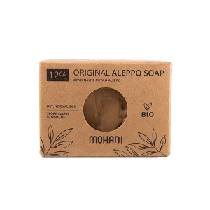 Mydło Aleppo BIO oliwkowo-laurowe 12% Mohani