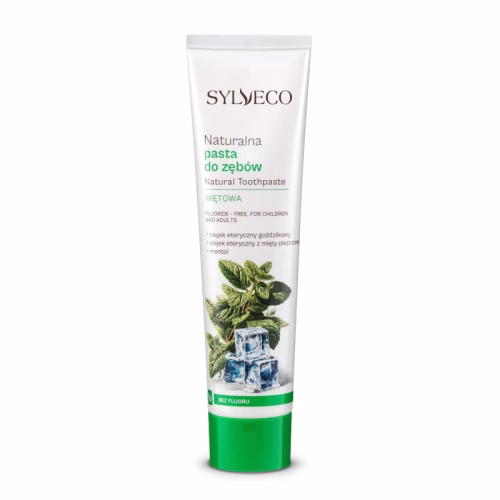 Pasta do zębów mocno miętowa bez fluoru Sylveco 100 ml