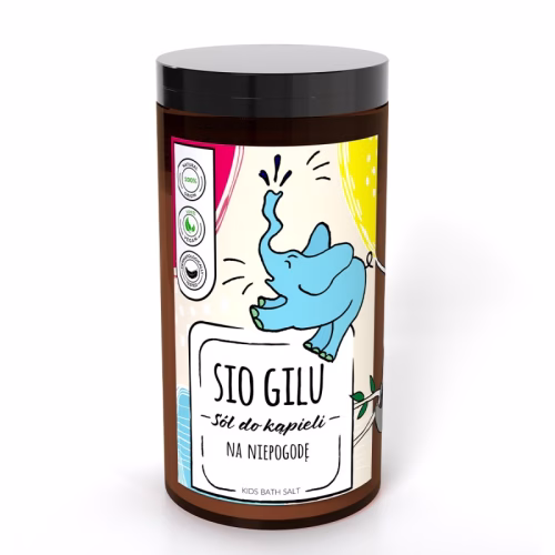 Sól do kąpieli dla dzieci Sio Gilu na przeziębienie 560 g