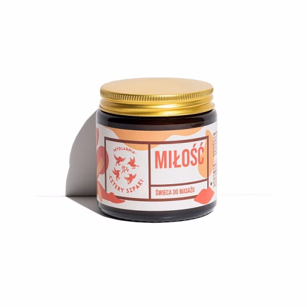 swieca-do-masazu-milosc-120-ml-cztery-szpaki Świeca do masażu Miłość Cztery Szpaki 120 ml