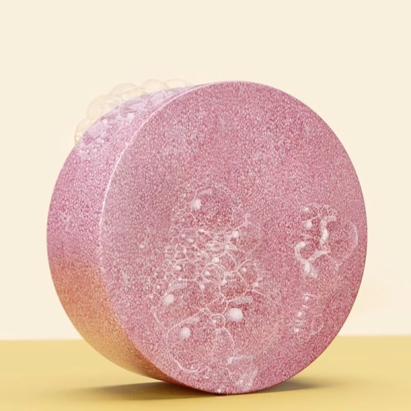 Szampon w kostce ochronny, do wszystkich rodzajów włosów, Leśna Róża, 75g, Cztery Szpaki