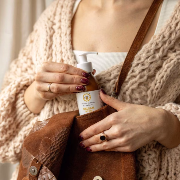 Balsam do rąk MIÓD i CYKORIA, 150 ml, Miodowa Mydlarnia