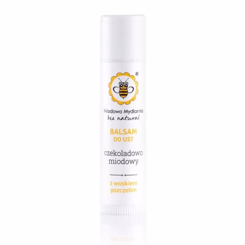 Balsam do ust, CZEKOLADOWO-MIODOWY, 5,5ml, Miodowa Mydlarnia