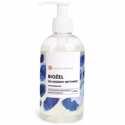 Biożel do higieny intymnej, z biofermentem, 250 ml, Opcja Natura Biożel do higieny intymnej, z biofermentem, 250 ml, Opcja Natura