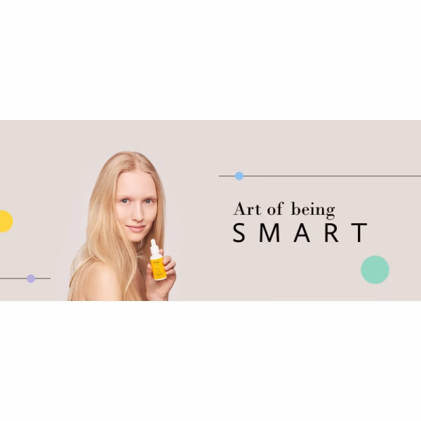 Esencja-tonik do twarzy z łagodzącą bawełną, SMART B, 100 ml, Hagi