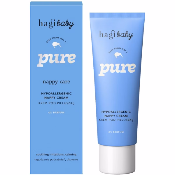 Hipoalergiczny krem pod pieluszkę, 75ml, Hagi Baby Pure