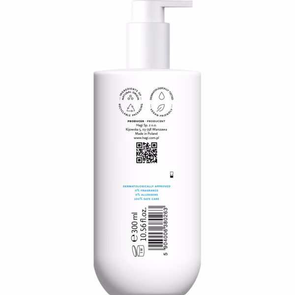 Hipoalergiczny żel do mycia ciała i włosów, 300ml, Hagi Baby Pure