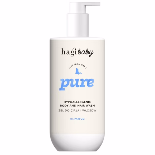 Hipoalergiczny żel do mycia ciała i włosów, 300ml, Hagi Baby Pure