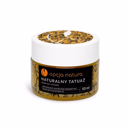 Krem do tatuażu, Miód na tatuaż, 50ml, Opcja Natura Krem do tatuażu, Miód na tatuaż, 50ml, Opcja Natura