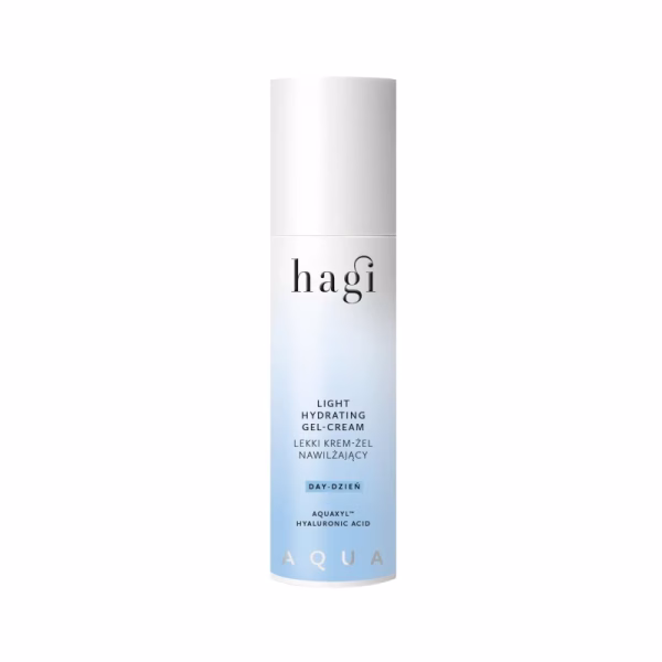 Lekki krem - żel nawilżający na dzień, cera normalna i mieszana, Aqua Zone, 50ml, Hagi