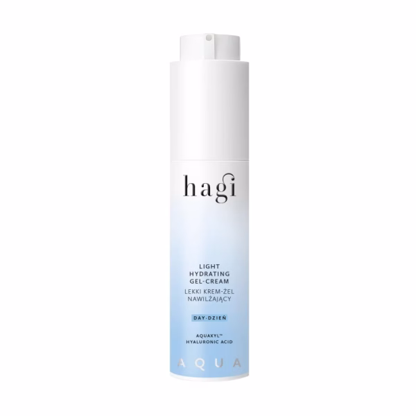 Lekki krem - żel nawilżający na dzień, cera normalna i mieszana, Aqua Zone, 50ml, Hagi