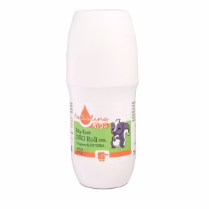 Mój pierwszy dezodorant - naturalny roll-on dla dzieci 3+, z organicznym aloesem, Jabłkowy, 75 ml, Nebiolina