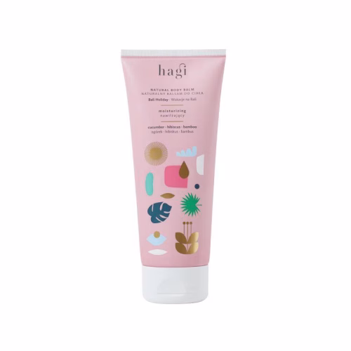 Naturalny balsam do ciała Wakacje na Bali, nawilżający, 200 ml, Hagi Naturalny balsam do ciała Wakacje na Bali, nawilżający, 200 ml, Hagi