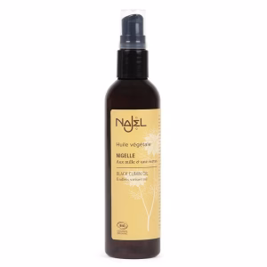 Naturalny olej z czarnuszki, do codziennej pielęgnacji twarzy i ciała, COSMOS ORGANIC, 125 ml, Najel
