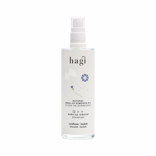 Naturalny olejek do demakijażu twarzy i oczu, 100ml, Hagi Naturalny olejek do demakijażu twarzy i oczu, 100ml, Hagi