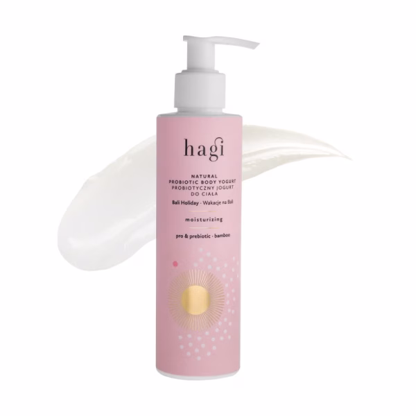 Naturalny probiotyczny jogurt do ciała, Wakacje Na Bali, 200ml, Hagi