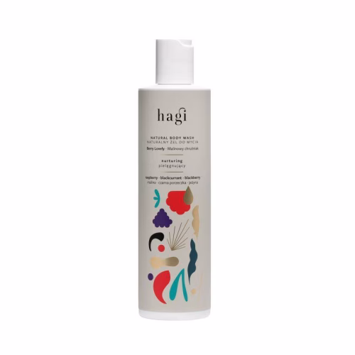 Naturalny żel do mycia ciała Malinowy Chruśniak, 300 ml, Hagi Naturalny żel do mycia ciała Malinowy Chruśniak, 300 ml, Hagi