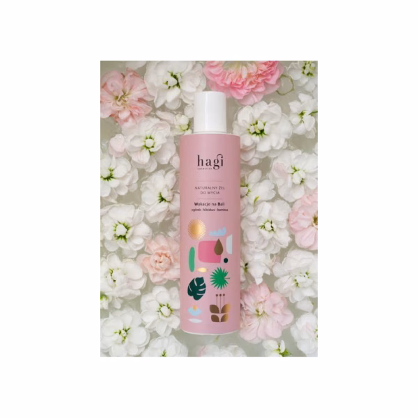 Naturalny żel do mycia ciała Wakacje na Bali, 300 ml, Hagi