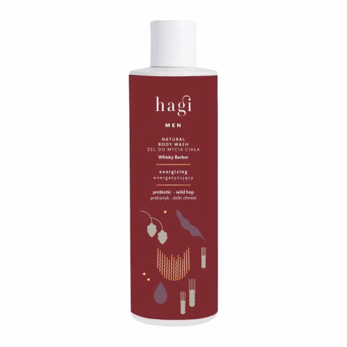 Naturalny żel do mycia ciała, Whisky Barber, 300ml, Hagi