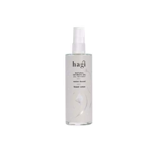 Naturalny żel intymny, bez silikonu, bez zapachu, bez smaku, 100 ml, Hagi