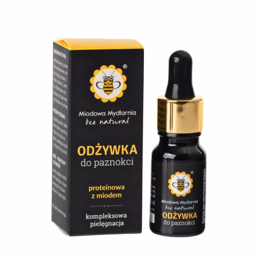 Odżywka do paznokci PROTEINOWA Z MIODEM, 10 ml, Miodowa Mydlarnia