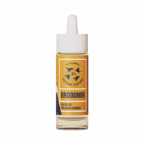 Olejek do brody BRODOMIR, 30 ml, Cztery Szpaki