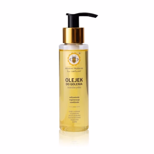 Olejek do golenia, Mandarynka, 100ml, Miodowa Mydlarnia Olejek do golenia, Mandarynka, 100ml, Miodowa Mydlarnia