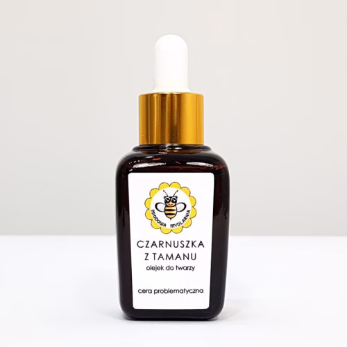 Olejek do twarzy, Czarnuszka z tamanu, 30 ml, Miodowa Mydlarnia Olejek do twarzy, Czarnuszka z tamanu, 30 ml, Miodowa Mydlarnia
