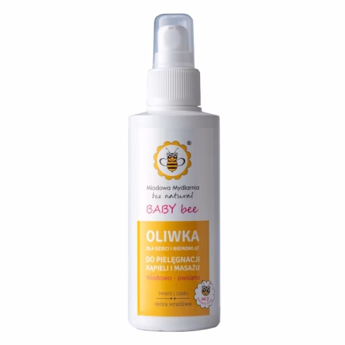 Oliwka dla dzieci i niemowląt, MIODOWO–OWSIANA, Baby Bee, 150ml, Miodowa Mydlarnia