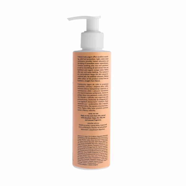 Probiotyczny jogurt do ciała Korzenna Pomarańcza, 200ml, Hagi