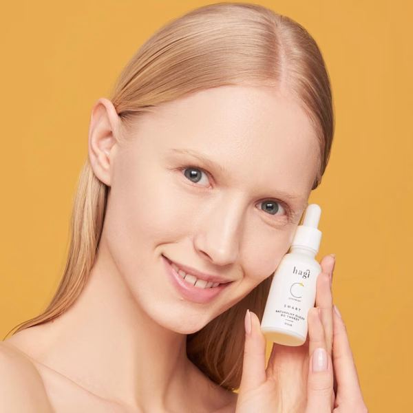 Rozświetlający olejek do masażu twarzy z ceramidami, SMART C, 30 ml, Hagi